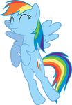  alpha_channel equine female feral friendship_is_magic hi_res horse mammal my_little_pony pegasus pony quanno3 rainbow_dash_(mlp) solo wings 
