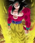  artist_request black_hair dragon_ball dragon_ball_gt dragon_ball_heroes error fur highres male_focus non-web_source official_art solo son_gokuu super_saiyan_4 third-party_edit 