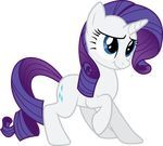  absurd_res alpha_channel equine female feral friendship_is_magic hi_res horn horse mammal my_little_pony pony quanno3 rarity_(mlp) solo unicorn 