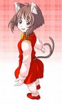  abcnoa animal_ears bad_id bad_pixiv_id cat_ears cat_tail chen short_hair solo tail touhou 