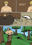  2013 anthro canine comic dialog english_text human male mammal raus text were werewolf 