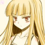  bangs blonde_hair blush evangeline_a_k_mcdowell mahou_sensei_negima! red_eyes umyonge_(lkakeu) 