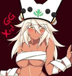  blush dark_skin guilty_gear guilty_gear_xrd nightmare-doom ramlethal_valentine 