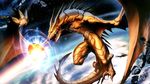 dragon eclipse_(golden_sun) golden_sun nintendo space summon wings 