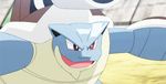  alternate_form animated animated_gif blastoise cannon claws glint mega_blastoise mega_pokemon nintendo no_humans official_art pokemon pokemon_(anime) pokemon_(game) pokemon_xy shell solo tail turtle 