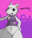  animal_crossing anthro anthrofied female kai-ten kaivolate nintendo pussy raptorkou solo standing video_games whitney whitney_(animal_crossing) 