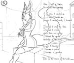  clothing comic dragon english_text female feretta mistress_(feretta) mountain text tumblr 