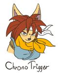  blue_eyes canine chrono_trigger clothed clothing female feretta fox hair looking_at_viewer mammal red_hair smile tumblr 