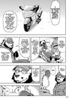  bear chubby clothing comic ena_(kumagaya) english_text greyscale hyena kumagaya_shin male mammal monochrome pug text tom_(kumagaya) 