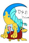  antennae anthro anus blush butt cum cum_inside genital_slit hindpaw looking_at_viewer looking_back male marine neopets paws penis presenting presenting_hindquarters raised_tail scalie slit solo tapering_penis techo telem 