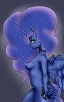  anthro anthrofied blue_eyes breasts cutie_mark equine female friendship_is_magic hair horn long_hair mammal mingamia my_little_pony nude princess_luna_(mlp) solo winged_unicorn wings 