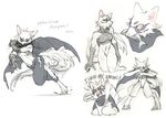  anthro arctic_fox bandage bottomless breasts canine cape chibi claws clothing digitigrade eating female fish fox fur kneeling looking_at_viewer mammal marine markings multiple_poses pants poses running sbis sitting standing teenage_mutant_ninja_turtles white_fur yellow_eyes 