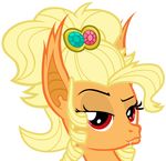  absurd_res alpha_channel applejack_(mlp) bat_pony bat_wings bedroom_eyes cutie_mark duck_face equine fangs female friendship_is_magic hair hi_res magister39 mammal messy_hair my_little_pony plain_background red_eyes seductive_smile smile solo transparent_background vampire wings 