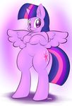  bipedal cutie_mark equine female friendship_is_magic fur hair hooves horn horse lamiaaaa looking_at_viewer mammal my_little_pony pony purple_eyes purple_fur purple_hair smile solo standing twilight_sparkle_(mlp) upright wide_hips winged_unicorn wings 