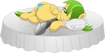  alpha_channel automail bed blue_eyes cutie_mark equine female feral green_hair hair hi_res looking_at_viewer lying mammal my_little_pony on_side one_eye_closed open_mouth original_character pegasus pillow pregnant solo wings xniclord789x 