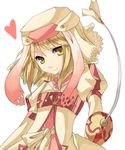  alice_(tales) artist_request blonde_hair hat rapier saber_(weapon) short_hair smile sword tales_of_(series) tales_of_symphonia tales_of_symphonia_knight_of_ratatosk weapon yellow_eyes 