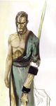  absurdres highres japanese_clothes kizami_(shinobi) male_focus scar shinobi_(game) shinobi_(ps2) solo sword tsuchibayashi_makoto weapon 