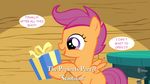  computer cute equine female friendship_is_magic gift holidays horn ipod jananimations laptop mammal my_little_pony pegasus scootaloo_(mlp) smile unicorn wings winter 