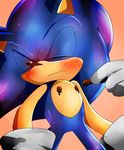  ambiguous_gender anthro baitong9194 blush candy chocolate eyes_closed food fur gloves hedgehog hi_res long_nose male mammal nipples nude quills sega sonic_(series) sonic_the_hedgehog standing video_games 