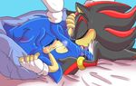  angelofhapiness anthro anus black_fur blush butt fur gay hedgehog male mammal oral oral_sex penetration penis rimming sega sex shadow_the_hedgehog sonic_(series) sonic_the_hedgehog sweat tongue video_games 