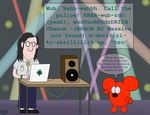  cardinalfsr computer deadmau5 dilbert dogbert drugs english_text eyewear glasses human mammal marijuana skrillbert skrillex text what 