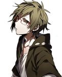  bespectacled glasses hood hoodie kagerou_project kano_shuuya male_focus solo white_background wonoco0916 