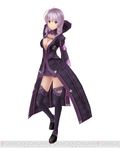  1girl 3d alternate_costume alternative_outfit breasts cleavage female full_body official_art skirt solo strea_(sao:im) sword_art_online:_infinity_moment white_background 
