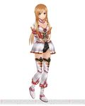  1girl 3d alternate_costume alternative_outfit asuna_(sao) asuna_(sao:im) female full_body official_art solo sword_art_online sword_art_online:_infinity_moment white_background 