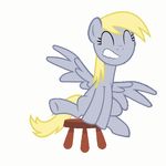  1:1 animated bouncing derpy_hooves_(mlp) equid equine female friendship_is_magic hasbro low_res mammal my_little_pony mythological_creature mythological_equine mythology pegasus smile wings 