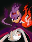  absurd_res blaze_the_cat cat copymirror feline female fire hi_res mammal sega sonic_(series) 