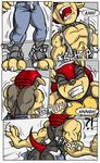 keanon_woods male mighty_the_armadillo muscles sega sonic_(series) transformation 