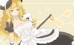  blonde_hair breasts cleavage embellished_costume invincible_marisa kirisame_marisa large_breasts new_super_marisa_land older solo touhou ug_(nekonekodou) 