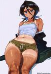  ai-generated bleach crema highres kuchiki_rukia tagme thighs 