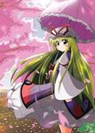  blonde_hair child kotorimax long_hair purple_eyes solo touhou umbrella yakumo_yukari 