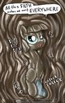  equine friendship_is_magic goo horse mammal masturbation maud_pie_(mlp) mud my_little_pony pony rocky_(mlp) smudge_proof solo young younger 