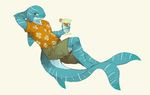  anthro azrael_rhincodon body_markings clothed clothing dorsal_fin fin fish looking_at_viewer male marine markings muscles pants plain_background pose retros shark shirt smile solo spots stripes whale_shark white_background 