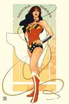  1girl amazon art_nouveau boots character_name dc_comics hands_on_hips highres lasso leotard nail_polish red_shoes shoes solo standing star star_print tiara vambraces wonder_woman wonder_woman_(series) 