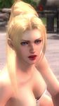  1girl 3d beach bikini blonde_hair breasts dead_or_alive dead_or_alive_5 large_breasts ninja_gaiden rachel_(ninja_gaiden) screencap solo tecmo 