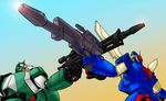  gun mecha sentou_mecha_xabungle sword-dream walker_gallia weapon xabungle_(mecha) 