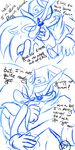  aroused blush chest_tuft comic domination english_text fur gay hat hedgehog male mammal penis sega silver_the_hedgehog sonic_(series) sonic_the_hedgehog sweat telekinesis text tongue tongue_out tuft video_games 