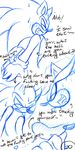  &lt;3 ? angry blush chest_tuft comic domination english_text fur gay hat hedgehog male mammal sega silver_the_hedgehog sonic_(series) sonic_the_hedgehog sweat text tuft video_games 