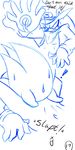  angry blush chest_tuft comic domination english_text faceplant fur gay hat hedgehog male mammal sega silver_the_hedgehog sonic_(series) sonic_the_hedgehog sweat sweatdrop telekinesis text tuft video_games 
