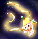  blush floating glowing happy jirachi nintendo pok&eacute;mon pose solo space star vermeilbird video_games 