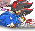  anal angelofhapiness anthro black_fur blue_hair blush cum egg_vibrator fellatio fur gay green_eyes hair hedgehog male mammal oral oral_sex penis saliva sega sex sex_toy shadow_the_hedgehog sonic_(series) sonic_boom sonic_the_hedgehog vibrator video_games 