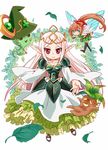  9mg2 brave brave_frontier dryad elf frontier high_elf pink_hair pointy_ears red_eyes 