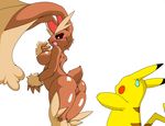  big_breasts blush breasts butt duo edit female looking_at_viewer lopunny nintendo nude open_mouth pikachu pok&#233;mon pok&eacute;mon puffy_anus pussy red_eyes unknown_artist video_games 