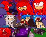  after_sex angry blush comic cum cum_on_face dialog driving echidna english_text fur gay hedgehog humor kick knuckles_the_echidna laugh male mammal penis sega shadow_the_hedgehog silver_the_hedgehog sonic_(series) sonic_the_hedgehog text video_games 