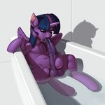  animal_genitalia autofellatio balls bathroom bathtub colored dickgirl equine eyes_closed feral friendship_is_magic fur hair horn horsecock inside intersex kevinsano mammal masturbation my_little_pony navel oral penis purple_fur purple_hair saliva shadow sitting solo twilight_sparkle_(mlp) vein water wet winged_unicorn wings 