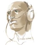  bald green_eyes headset tagme tetz-co 