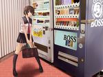  bad_id bad_pixiv_id bag brown_hair hitori_(htr_t) original satchel school_uniform serafuku short_hair solo vending_machine 